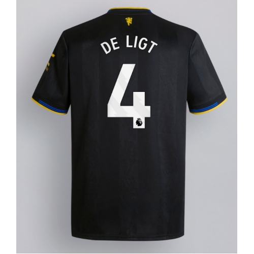 Billige Fotballdrakt Manchester United Matthijs de Ligt #4 Replika Tredjedrakt 2025-26 Kortermet Billige Fotballdrakt Manchester United Matthijs de Ligt #4 Replika Tredjedrakt 2025-26 Kortermet